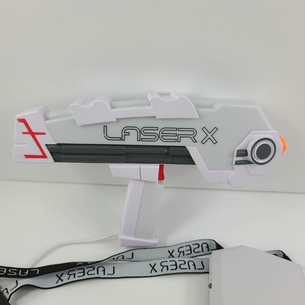 Laser X Two Player Revolution Double Blasters Battery Operated Laser Tag Gaming - Picture 3 of 5